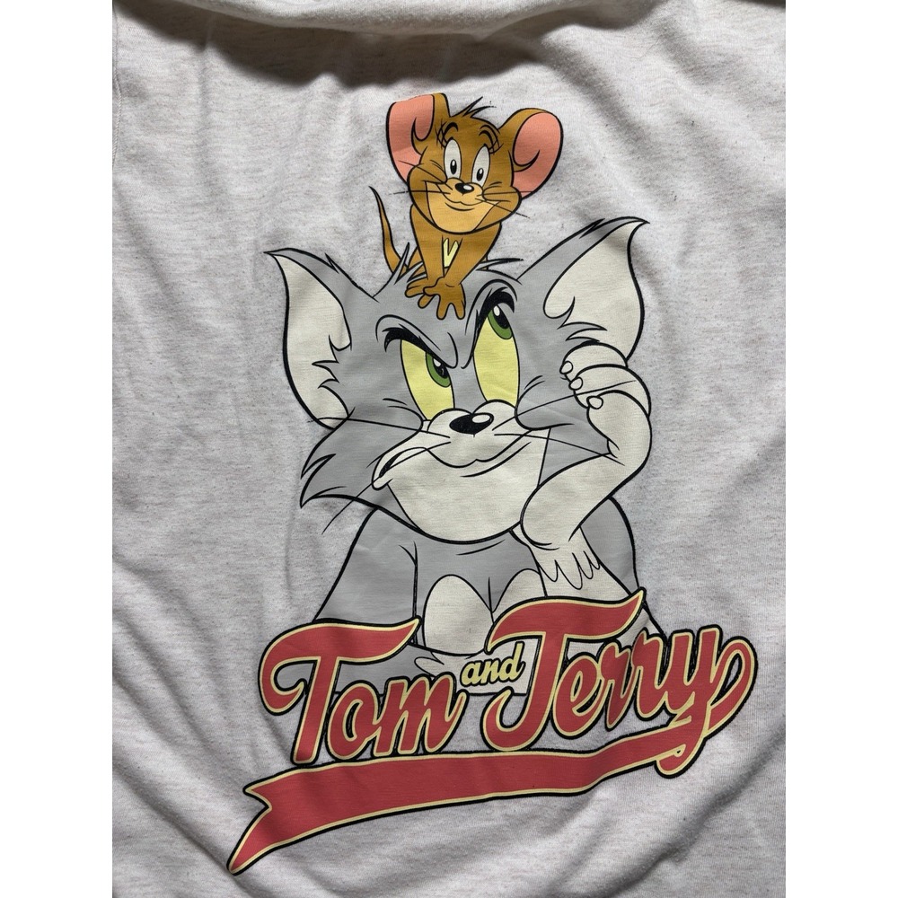 Tom and Jerry Vintage XS Gray T Shirt Size Women's XS - Picture 4 of 6